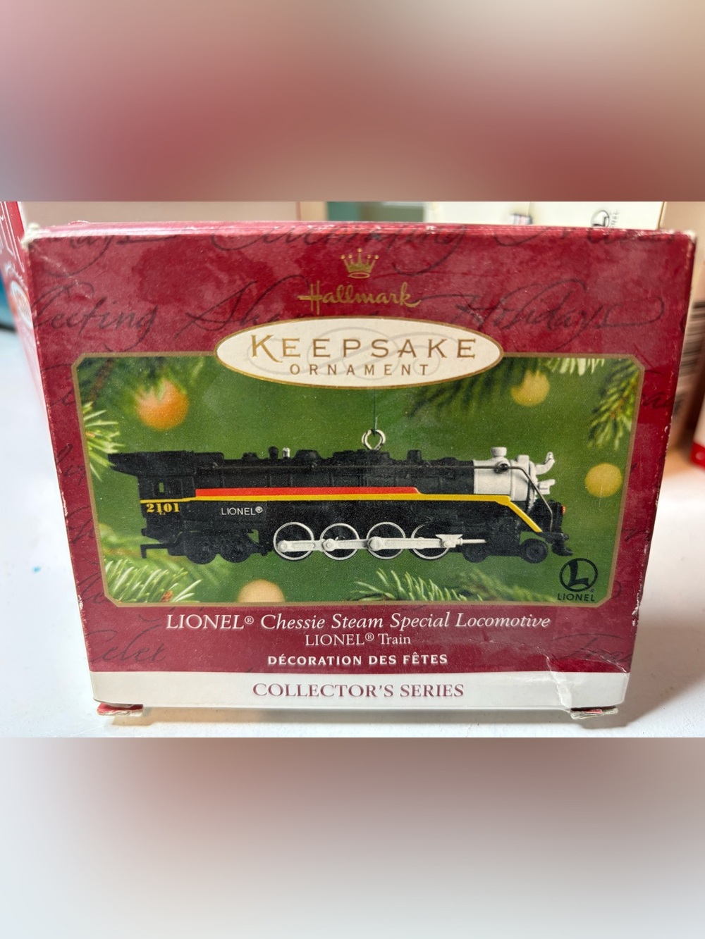 Hallmark Keepsake Lionel Chessie Steam Locomotive 2001 – Collector’s Series